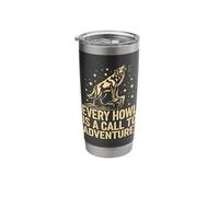 Every Howl is a Call to Adventure Wolf Stainless Steel Insulated Tumbler