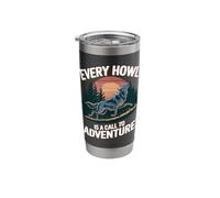 Every Howl is A Call to Adventure Wolf Stainless Steel Insulated Tumbler