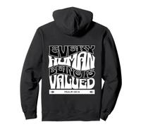 Every Human Being Is Valued Christian Psalm 139:14 Pullover Hoodie