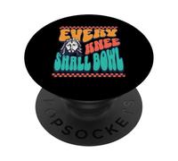 Every Knee Shall Fall Romans 14:11 PopSockets Adhesive PopGrip