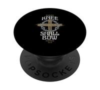 Every Knee Shall Fall Romans 14:11 PopSockets Adhesive PopGrip