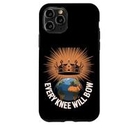 Every Knee Will Bow Philippians 2 Crown and Earth Case for iPhone 11 Pro