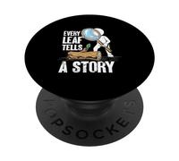 Every Leaf Tells A Story | Ancestry History | Genealogist PopSockets Adhesive PopGrip