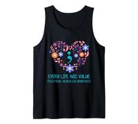 Every Life Has Value Semicolon Trigeminal Neuralgia Tank Top
