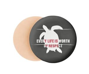 Every Life Is Worth Of Respect Air Cushion Makeup Foundation Sponge Powder Puff