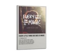 Every Little Thing She Does Is Magic by Sleeping at Last Poster Wall Art Aesthetic Cover Poster Design Painting for Living Room Bed Room 16x24inch(40x60cm) Frame-style