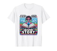 Every Mind Tells A Story Autism Neurodiversity Support T-Shirt