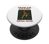 Every Move Is A Calculation Rock Climbing Funny Climber Math PopSockets Adhesive PopGrip
