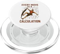 Every Move Is A Calculation Rock Climbing Funny Climber Math PopSockets PopGrip for MagSafe