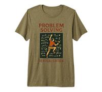 Every Move is A Calculation Rock Climbing Funny Climber Math Premium T-Shirt
