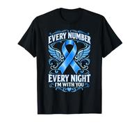Every Number Every Night Diabetes Awareness Ribbon T-Shirt