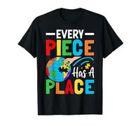 Every Piece Has a Place Autism Awareness Men Women Kids T-Shirt