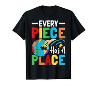 Every Piece Has a Place Autism Awareness Men Women Kids Value Graphic T-Shirt