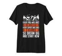 Every Pro was Once Ultra Marathoner Athletes Trail Running Premium T-Shirt