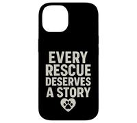 Every Rescue Deserves a Story. Vintage Pet Hope. Case for iPhone 14