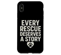 Every Rescue Deserves a Story. Vintage Pet Hope. Case for iPhone XS Max