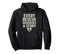 Every Rescue Deserves a Story. Vintage Pet Hope. Pullover Hoodie