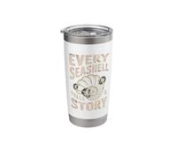 Every Seashell Tells A Story Stainless Steel Insulated Tumbler