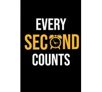 Every Second Counts, The Bear TV Series Lined Journal (Diary, Notebook): (6x9) Wide Ruled Composition Notebook/Notepad, 120 Pages Paperback