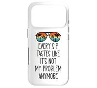 Every Sip Tastes Like It's Not My Problem Anymore Im Retired Case for iPhone 17 Pro