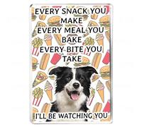 Every Snack You Make - Border Collie - Funny Pet Owner Quote - Dog Mum/Dad - Fridge Magnet - Novelty Gift