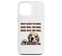 Every snack you make - I´ll be watching you. Beagle fun Case for iPhone 13 Pro Max