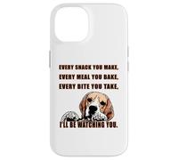 Every snack you make - I´ll be watching you. Beagle fun Case for iPhone 14