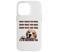 Every snack you make - I´ll be watching you. Beagle fun Case for iPhone 14 Pro Max