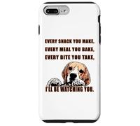 Every snack you make - I´ll be watching you. Beagle fun Case for iPhone 7 Plus/8 Plus