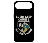 Every Step Counts, Hike Responsibly | Hikers Safety Day Gift Case for iPhone Air