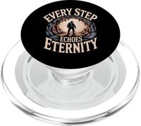 Every Step Echoes Eternity Caving Spelunker Sound PopSockets PopGrip for MagSafe