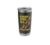 Every Step is A Victory Motivational Walk Stainless Steel Insulated Tumbler