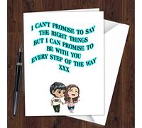 Every Step of The Way Empathy Card Cancer Serious Illness Thinking of You L237