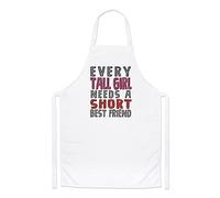 Every Tall Girl Needs A Short Best Friend Chefs Apron