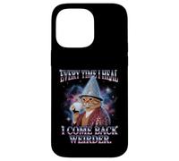"Every Time I Heal I Come Back Weirder" Cat Case for iPhone 14 Pro Max