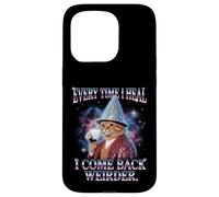 "Every Time I Heal I Come Back Weirder" Cat Case for iPhone 15 Pro