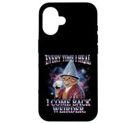 "Every Time I Heal I Come Back Weirder" Cat Case for iPhone 16