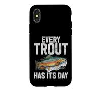 Every Trout Has Its Day Trout Case for iPhone X/XS
