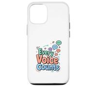 Every Voice Counts Communication Awareness Design Case for iPhone 12/12 Pro