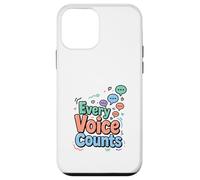 Every Voice Counts Communication Awareness Design Case for iPhone 12 mini