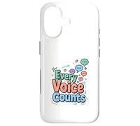 Every Voice Counts Communication Awareness Design Case for iPhone 17