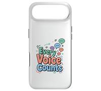 Every Voice Counts Communication Awareness Design Case for iPhone Air