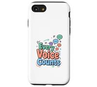 Every Voice Counts Communication Awareness Design Case for iPhone SE (2020) / 7/8