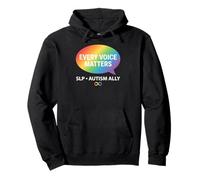 Every Voice Matters SLP Autism Ally Pullover Hoodie