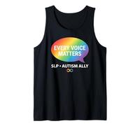 Every Voice Matters SLP Autism Ally Tank Top