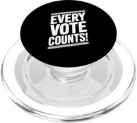 Every Vote Counts for Voting Enthusiasts PopSockets PopGrip for MagSafe
