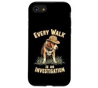 EVERY WALK IS AN INVESTIGATION Detective Dog Case for iPhone SE (2020) / 7/8