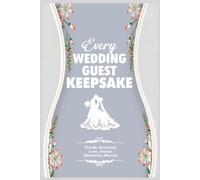 Every Wedding Guest Keepsake: A Fun and Unique Wedding Guest Book Alternative to Entertain and Treasure | Wedding Puzzle Guest Book for Bridal ... Notes & Wishes | Silver & Grey Cover Edition