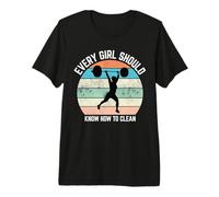 Every Woman Should Know How to Clean Tank Top Weight Lifting Premium T-Shirt