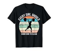Every Woman Should Know How to Clean Tank Top Weight Lifting T-Shirt, Men, Black, Medium